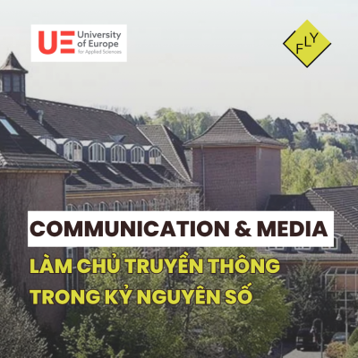 Du học Đức tại University of Europe for Applied Sciences: Communication Design và cơ hội phát triển trong ngành Truyền thông số